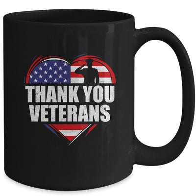 Thank You Veterans Day Memorial Day Partiotic Usa Mug | teecentury