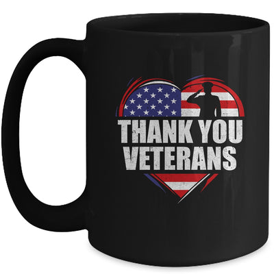 Thank You Veterans Day Memorial Day Partiotic Usa Mug | teecentury