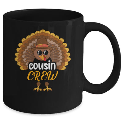 Thanksgiving Cousin Crew Turkey Group Matching Family Mug | teecentury
