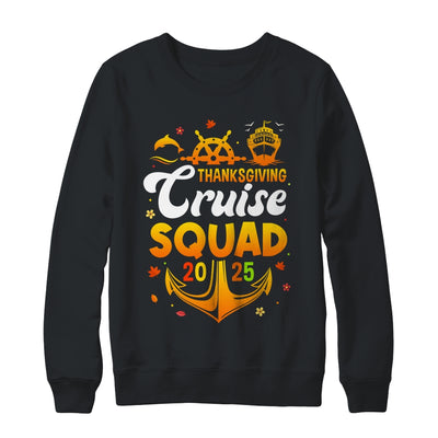 Thanksgiving Cruise Squad Matching Family Vacation 2025 Trip Shirt & Sweatshirt | teecentury