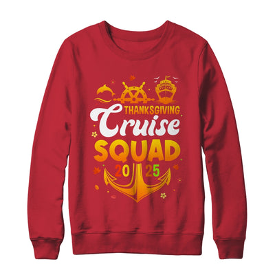 Thanksgiving Cruise Squad Matching Family Vacation 2025 Trip Shirt & Sweatshirt | teecentury