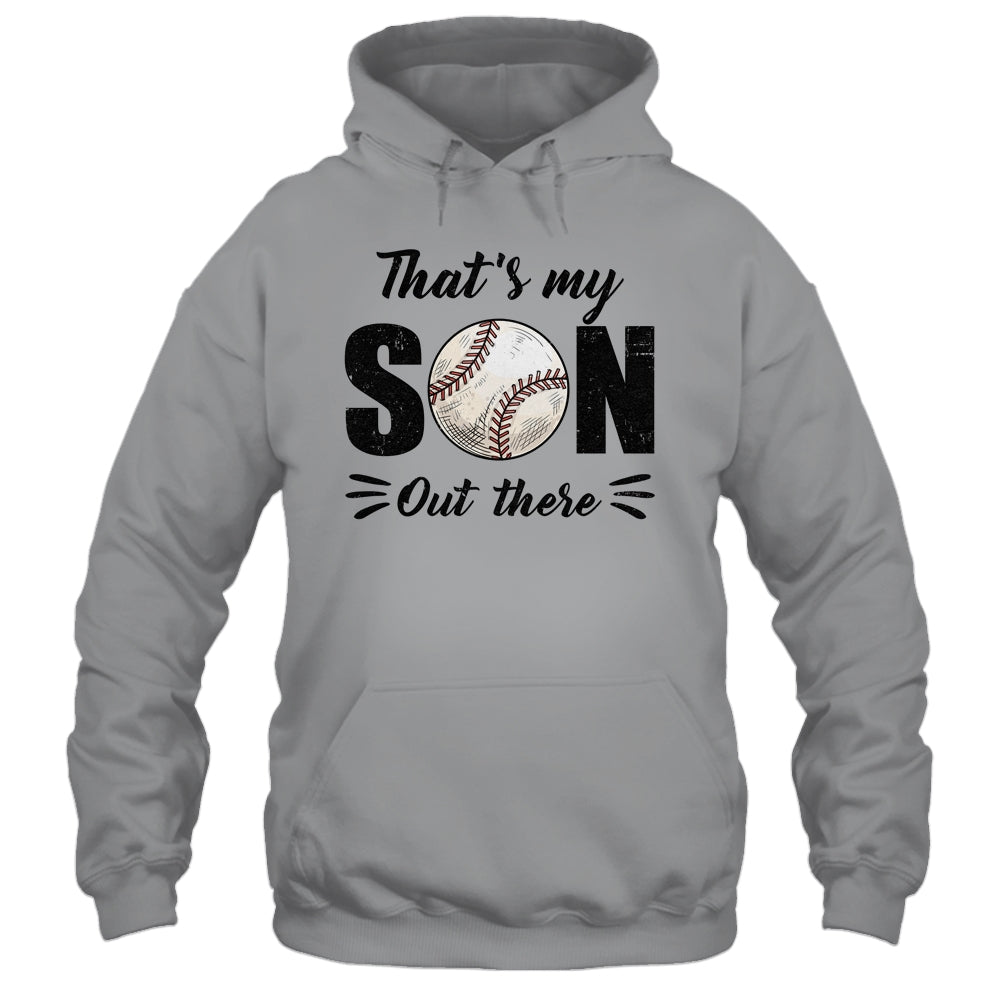That's My Son Out There Baseball Lover Grandma Grandpa Shirt & Tank Top | teecentury