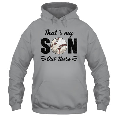 That's My Son Out There Baseball Lover Grandma Grandpa Shirt & Tank Top | teecentury