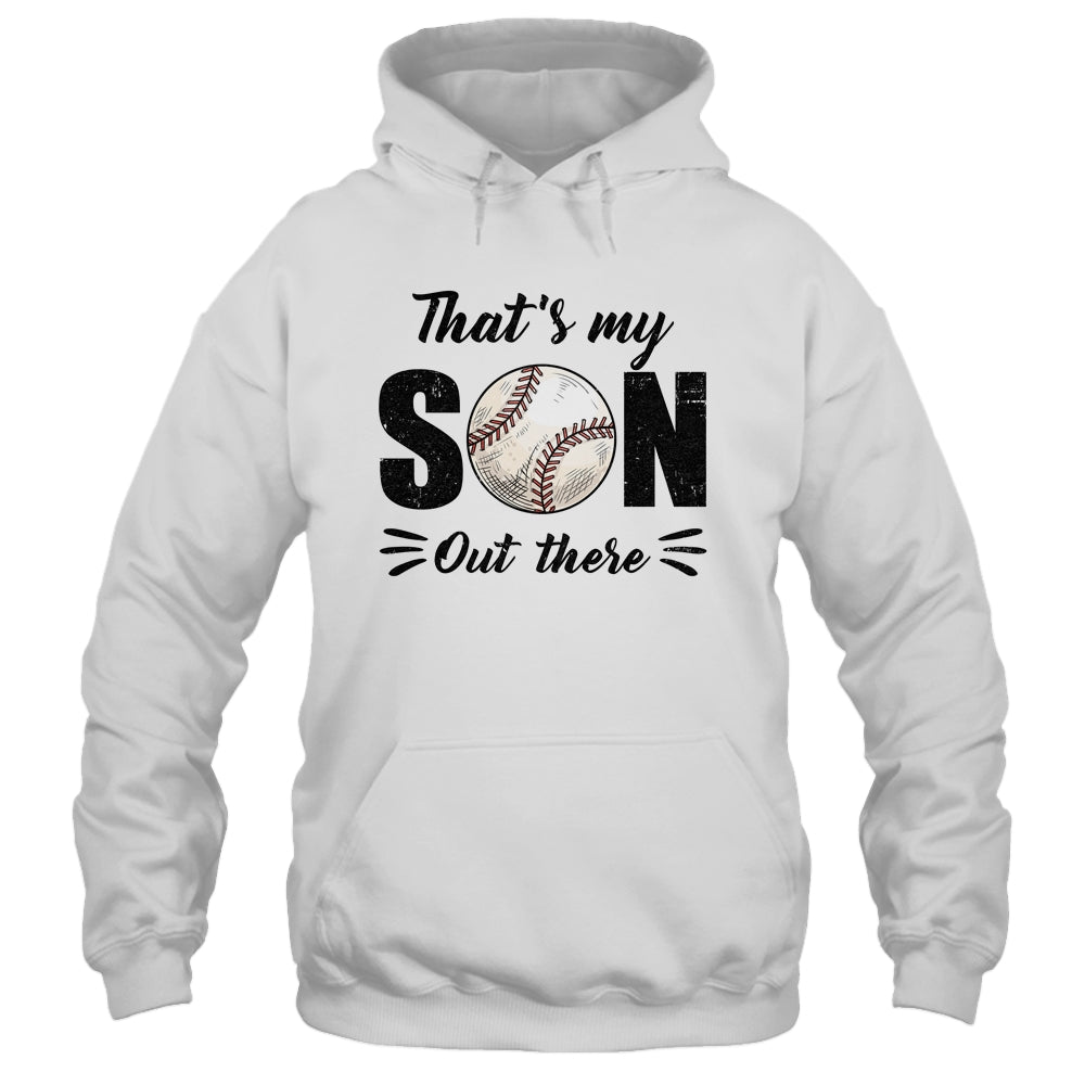 That's My Son Out There Baseball Lover Grandma Grandpa Shirt & Tank Top | teecentury