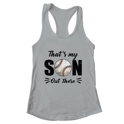 That's My Son Out There Baseball Lover Grandma Grandpa Shirt & Tank Top | teecentury