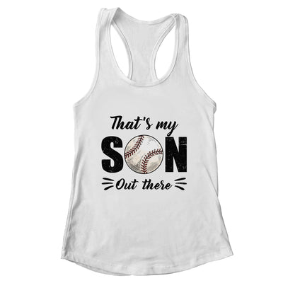 That's My Son Out There Baseball Lover Grandma Grandpa Shirt & Tank Top | teecentury