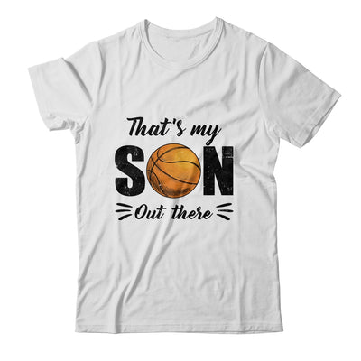 That's My Son Out There Basketball Lover Grandma Grandpa Shirt & Tank Top | teecentury
