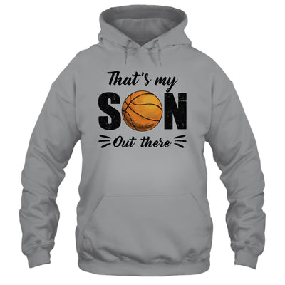 That's My Son Out There Basketball Lover Grandma Grandpa Shirt & Tank Top | teecentury