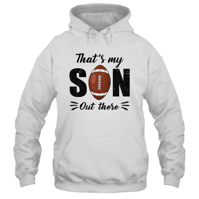 That's My Son Out There Football Lover Grandma Grandpa Shirt & Tank Top | teecentury