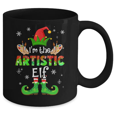 The Artistic Elf Group Matching Family Christmas Art Mug | teecentury