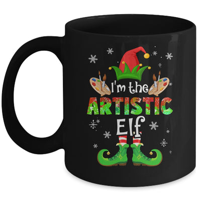 The Artistic Elf Group Matching Family Christmas Art Mug | teecentury