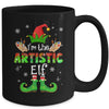 The Artistic Elf Group Matching Family Christmas Art Mug | teecentury