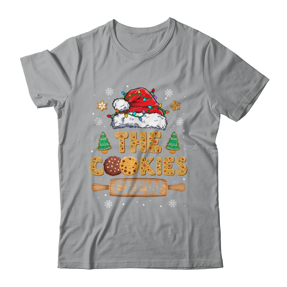 The Cookie Crew Christmas Santa Hat Baking Cookie Lover Kids Women Shirt & Sweatshirt | teecentury