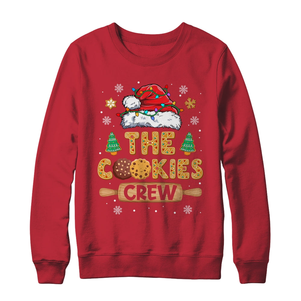 The Cookie Crew Christmas Santa Hat Baking Cookie Lover Kids Women Shirt & Sweatshirt | teecentury