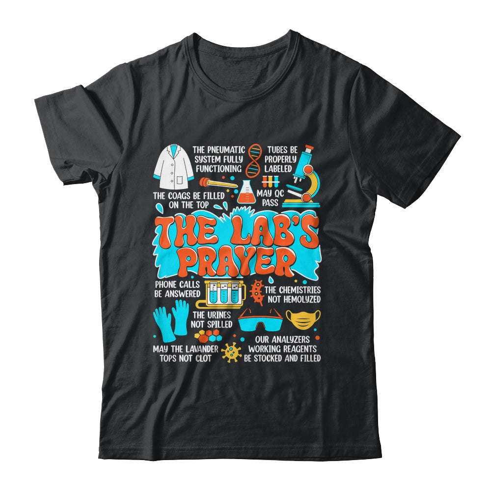The Lab Prayer Lab Week 2025 Medical Laboratory Scientist Shirt & Hoodie | teecentury