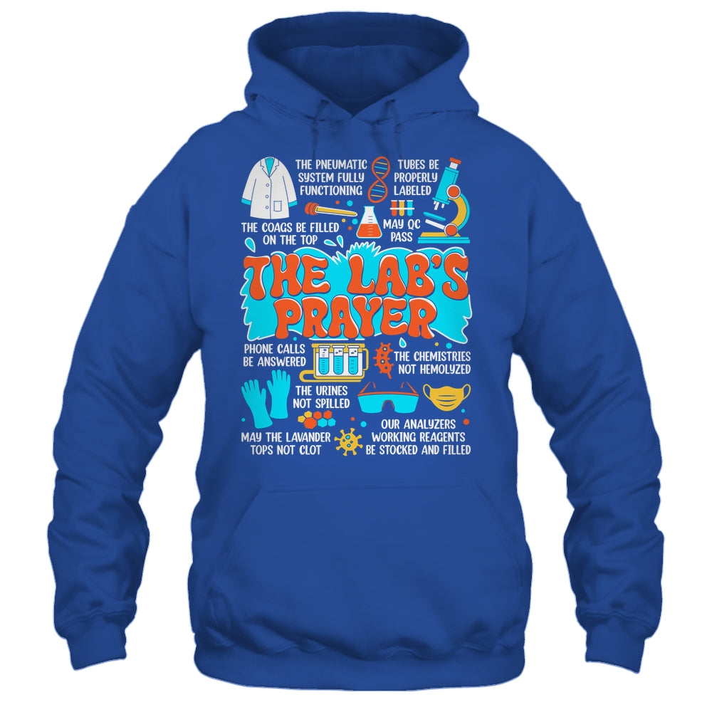 The Lab Prayer Lab Week 2025 Medical Laboratory Scientist Shirt & Hoodie | teecentury