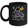 The Lord Is My Shepherd Butterfly Christian Psalm 23:1 Mug | teecentury