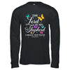 The Lord Is My Shepherd Butterfly Christian Psalm 23:1 Shirt & Hoodie | teecentury