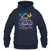 The Lord Is My Shepherd Butterfly Christian Psalm 23:1 Shirt & Hoodie | teecentury