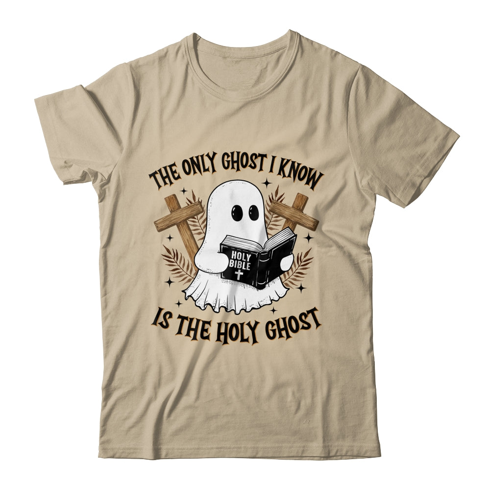 The Only Ghost I Know Is The Holy Ghost Funny Boo Christian Shirt & Sweatshirt | teecentury