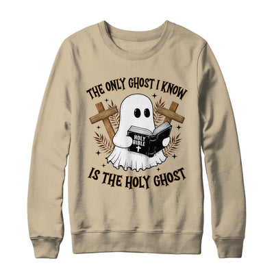The Only Ghost I Know Is The Holy Ghost Funny Boo Christian Shirt & Sweatshirt | teecentury