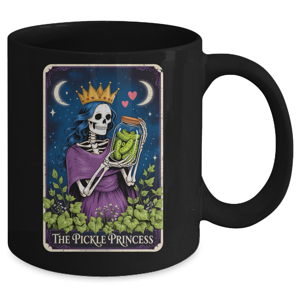 The Pickle Princess Tarot Card Lover Women Girl Funny Mug | teecentury