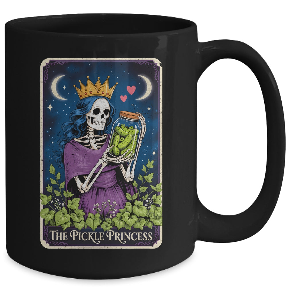 The Pickle Princess Tarot Card Lover Women Girl Funny Mug | teecentury