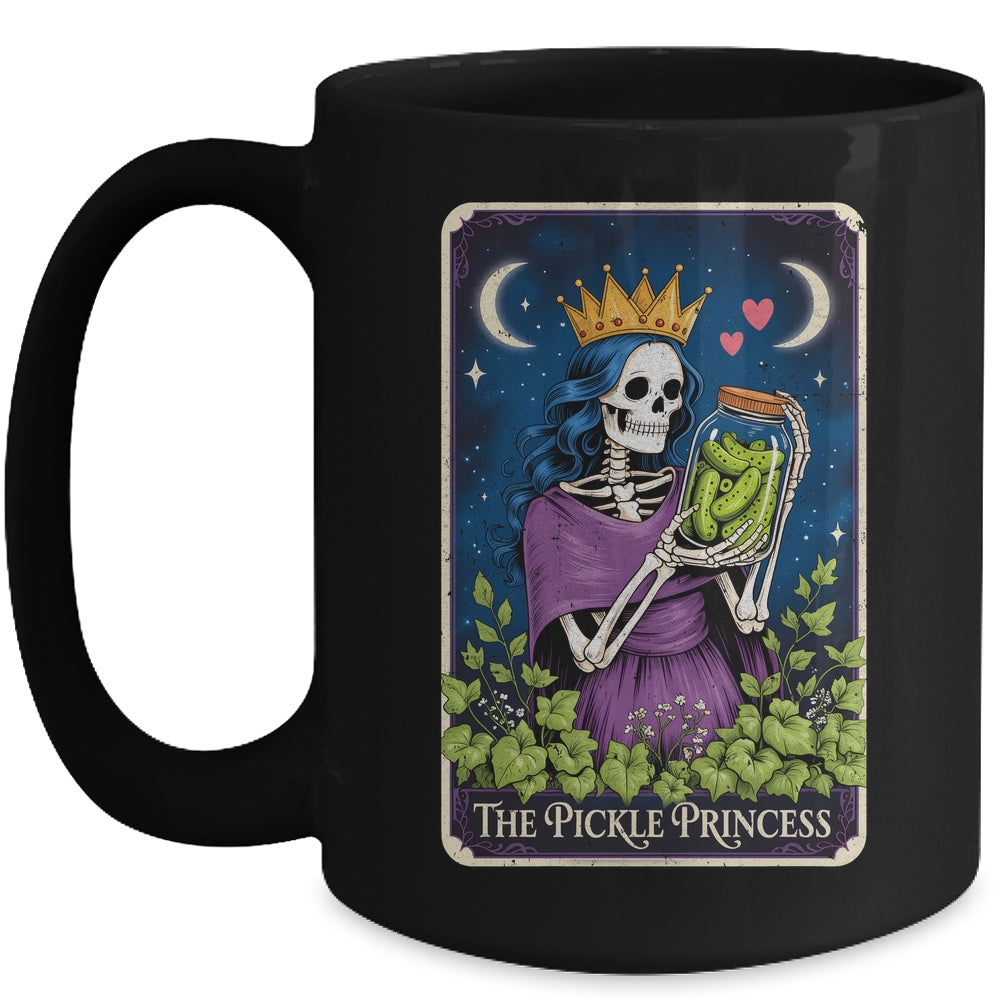 The Pickle Princess Tarot Card Lover Women Girl Funny Mug | teecentury