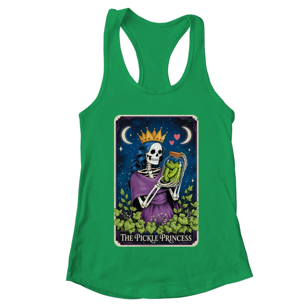 The Pickle Princess Tarot Card Lover Women Girl Funny Shirt & Tank Top | teecentury