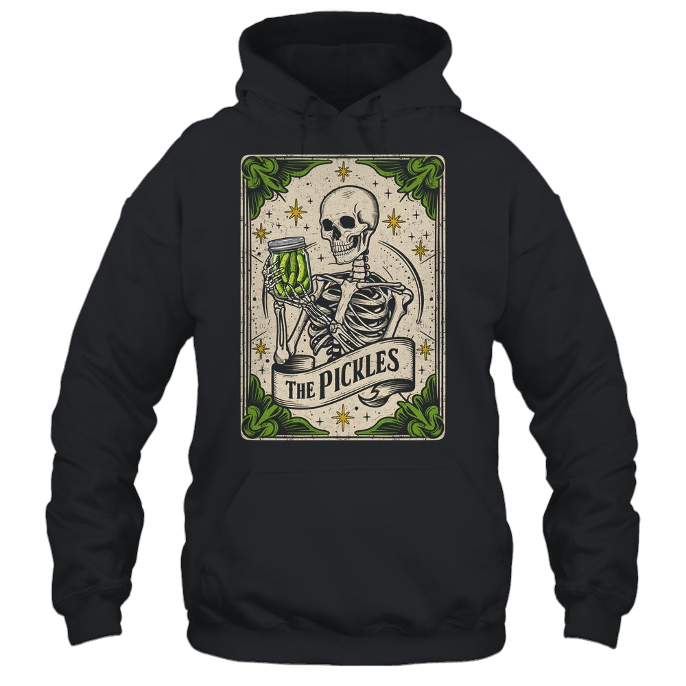 The Pickles Tarot Card Skeleton Canning Season Gardener Shirt & Tank Top | teecentury