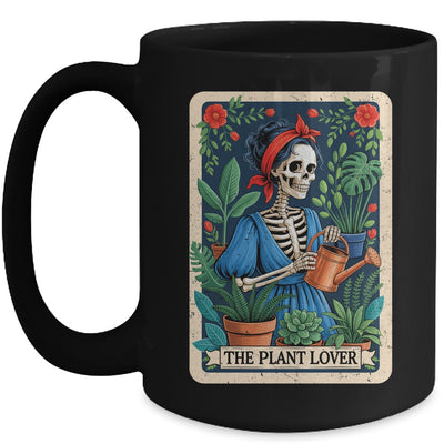 The Plant Lover Tarot Card Botanist Gardening Houseplants Mug | teecentury
