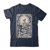 The Reader Tarot Card Funny Book Lover Skeleton Reading Book Shirt & Hoodie | teecentury
