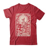 The Reader Tarot Card Funny Book Lover Skeleton Reading Book Shirt & Hoodie | teecentury