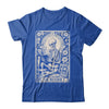 The Reader Tarot Card Funny Book Lover Skeleton Reading Book Shirt & Hoodie | teecentury