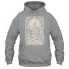 The Reader Tarot Card Funny Book Lover Skeleton Reading Book Shirt & Hoodie | teecentury