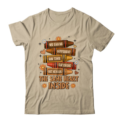 The Same Heart Inside Black History Month Juneteenth Melanin Shirt & Tank Top | teecentury