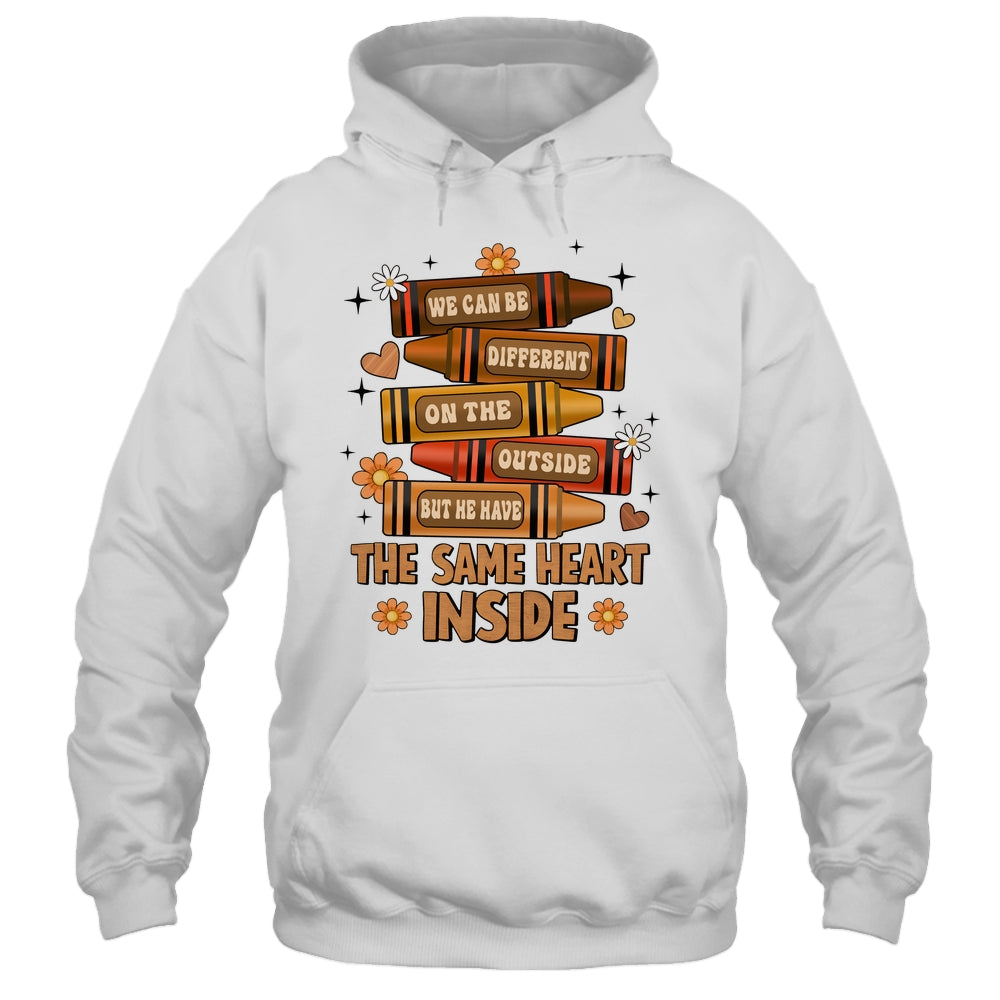 The Same Heart Inside Black History Month Juneteenth Melanin Shirt & Tank Top | teecentury