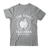 The Tired Teachers Department Teacher Appreciation Day 2025 Shirt & Tank Top | teecentury