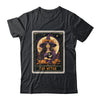 The Witch Retro Halloween Tarot Card Witch Black Cat Women Shirt & Sweatshirt | teecentury