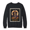 The Witch Retro Halloween Tarot Card Witch Black Cat Women Shirt & Sweatshirt | teecentury