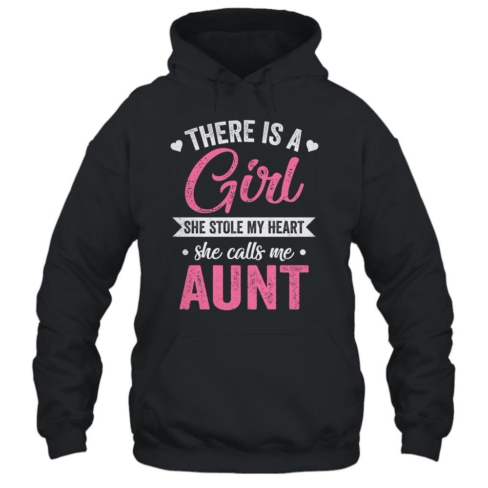 There Is A Girl She Calls Me Aunt Mothers Day Shirt & Tank Top | teecentury