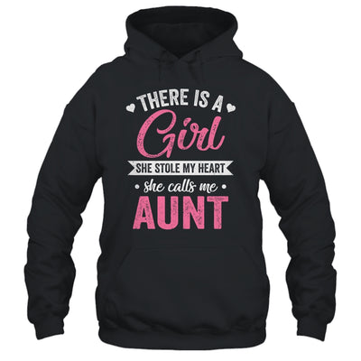 There Is A Girl She Calls Me Aunt Mothers Day Shirt & Tank Top | teecentury