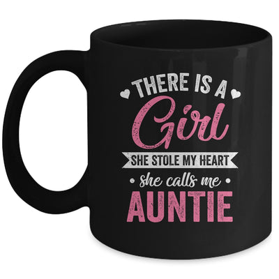 There Is A Girl She Calls Me Auntie Mothers Day Mug | teecentury