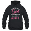 There Is A Girl She Calls Me Auntie Mothers Day Shirt & Tank Top | teecentury