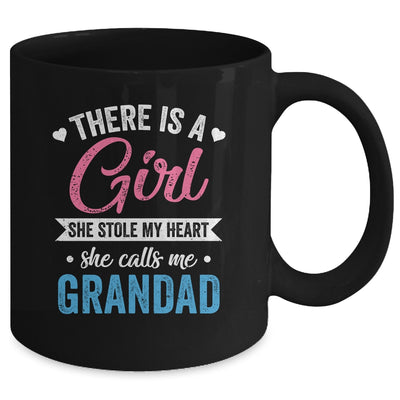 There Is A Girl She Calls Me Grandad Fathers Day Mug | teecentury