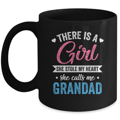 There Is A Girl She Calls Me Grandad Fathers Day Mug | teecentury