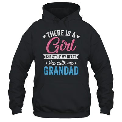 There Is A Girl She Calls Me Grandad Fathers Day Shirt & Hoodie | teecentury