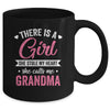 There Is A Girl She Calls Me Grandma Mothers Day Mug | teecentury