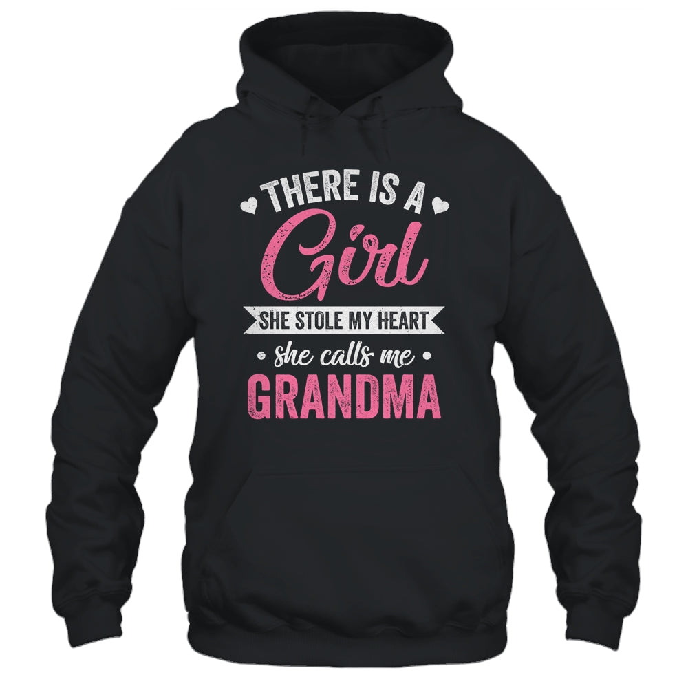 There Is A Girl She Calls Me Grandma Mothers Day Shirt & Tank Top | teecentury