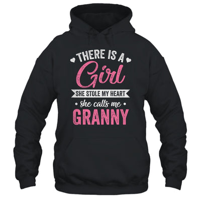 There Is A Girl She Calls Me Granny Mothers Day Shirt & Tank Top | teecentury